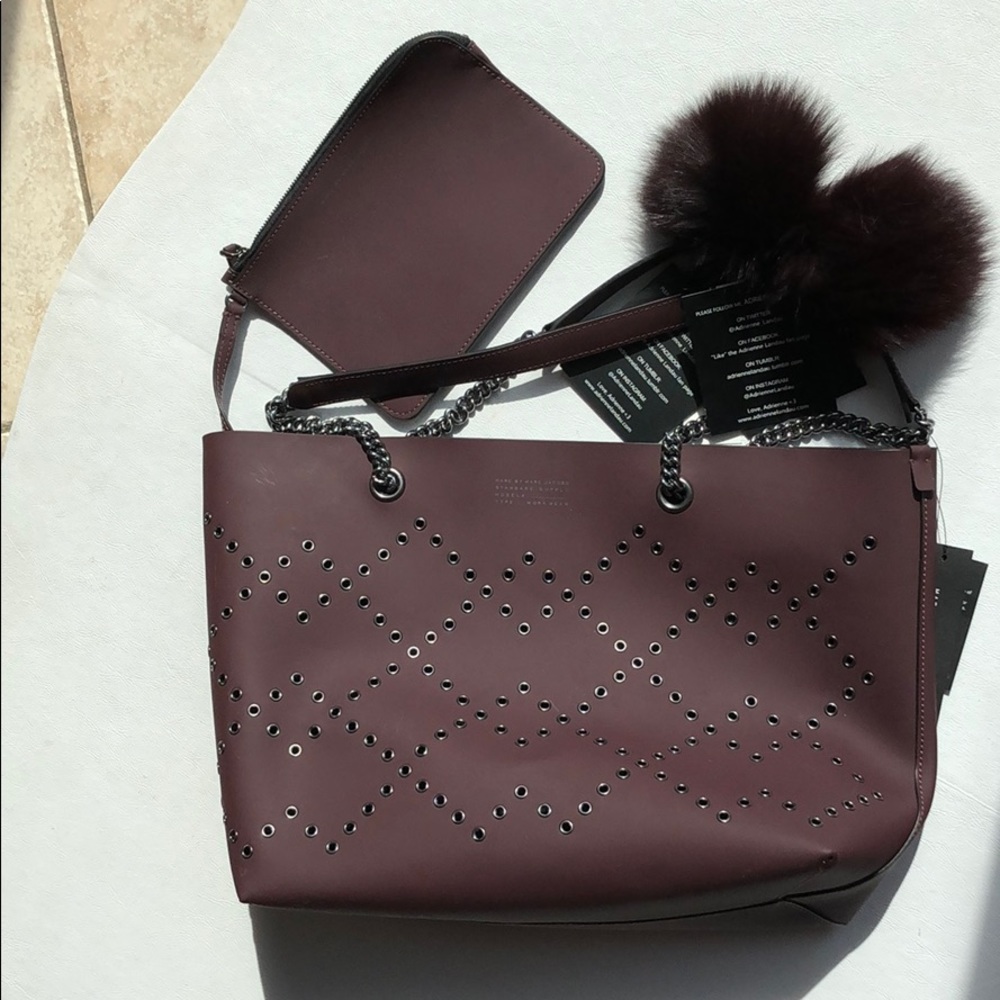 NWT Marc by Marc Jacobs Leather Metropoli Tote